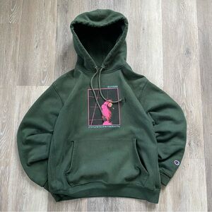 Divinities x Champion Forest Green Hoodie